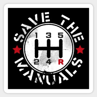 Save The Manuals Sticker